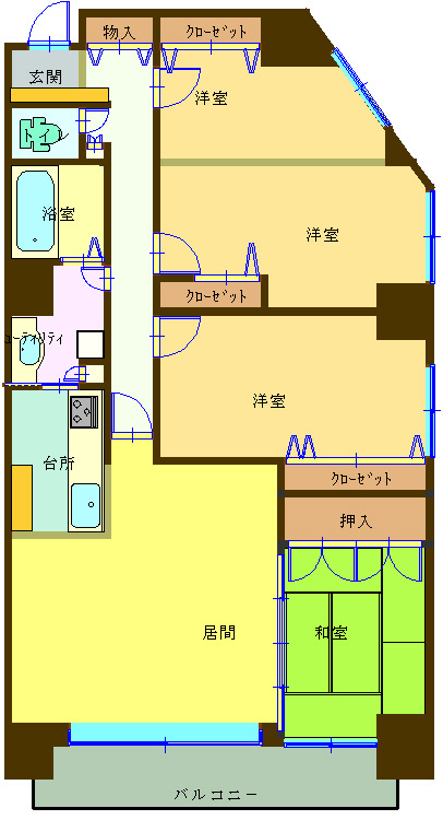 【オーナーチェンジ】パルグラーサ環状通東８階